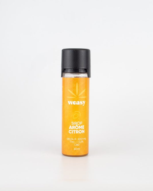 Weasy SIROP 200MG D9 THC – CitronDécouvrez le sirop récréatif et détente Weasy CBD &amp; D9 THC au goût Citron !
Les laboratoires Weasy vous proposent une nouvelle expérience de détente avec leur siGROOVLYGROOVLYCBDWeasy SIROP 200MG D9 THC – Citron