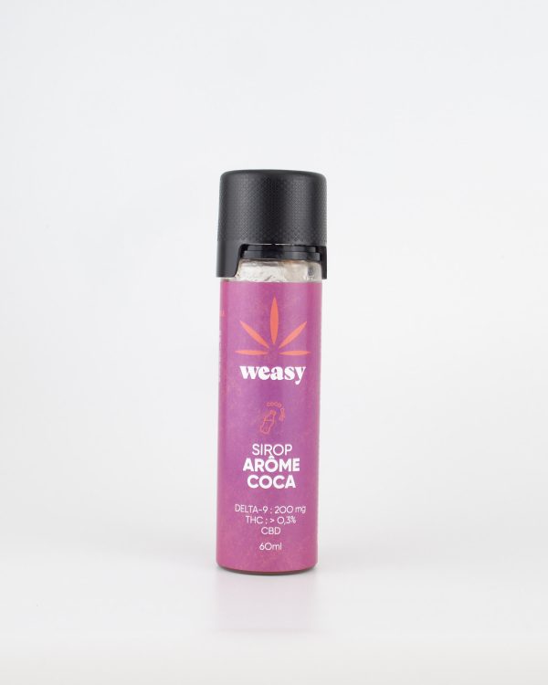 Weasy SIROP 200MG D9 THC – Coca ColaDécouvrez le sirop récréatif et détente Weasy CBD &amp; D9 THC au goût Cola !
Les laboratoires Weasy vous proposent une nouvelle expérience de détente avec leur siroGROOVLYGROOVLYCBDWeasy SIROP 200MG D9 THC – Coca Cola