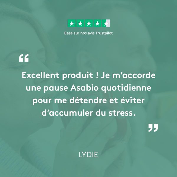 Asabio Tisane CBD – SérénitéPour profiter d’un moment de détente et de relaxation, cette tisane des laboratoires ASABIO constitue la boisson 100% naturelle parfaitement adaptée vous permettant GROOVLYGROOVLYCBDAsabio Tisane