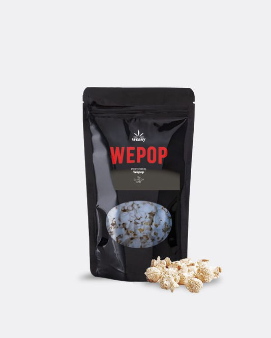 Weasy Wepop 50MG D9 THC – Pop CornCraquez pour les Wepop Weasy, un pop-corn sucré innovant et puissant avec 50 mg de D9 par portion de 15 g pour une expérience gourmande et relaxante !
Les Wepop alliGROOVLYGROOVLYCBDWeasy Wepop 50MG D9 THC – Pop Corn